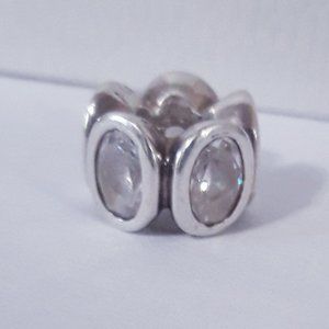 Pandora oval light spacer charm